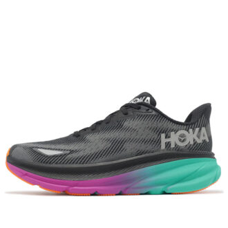 Clifton 9 Gore-Tex ‘Black Electric Aqua’