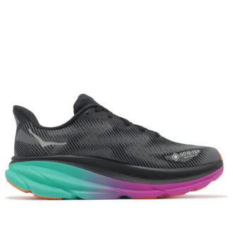 Clifton 9 Gore-Tex ‘Black Electric Aqua’