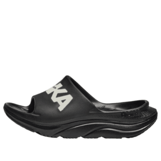Ora Athletic Slides ‘Sort/Hvid’