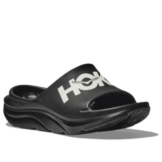 Ora Athletic Slides ‘Sort/Hvid’