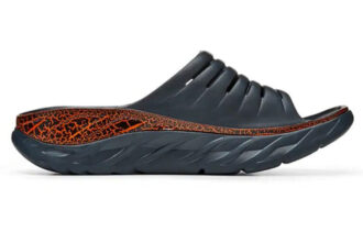 Ora Recovery Slide ‘Blå Grafit Persimmon Orange’