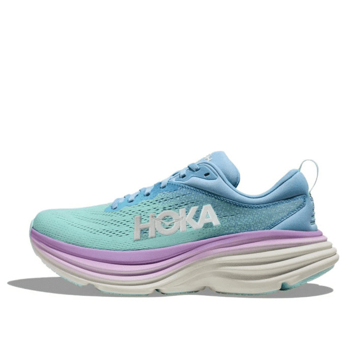 (WMNS) Bondi 8 D Wide ‘Airy Blue Sunlit Ocean Purple’