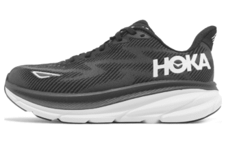 (WMNS) Clifton 9 Wide ‘Sort/Hvid’